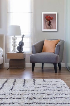 Plums – Stillleben, Original-Ölgemälde