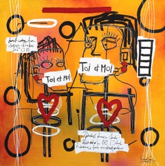 Neo-Expressionist Mixed Media