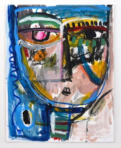 Mixed Media Portrait Paintings