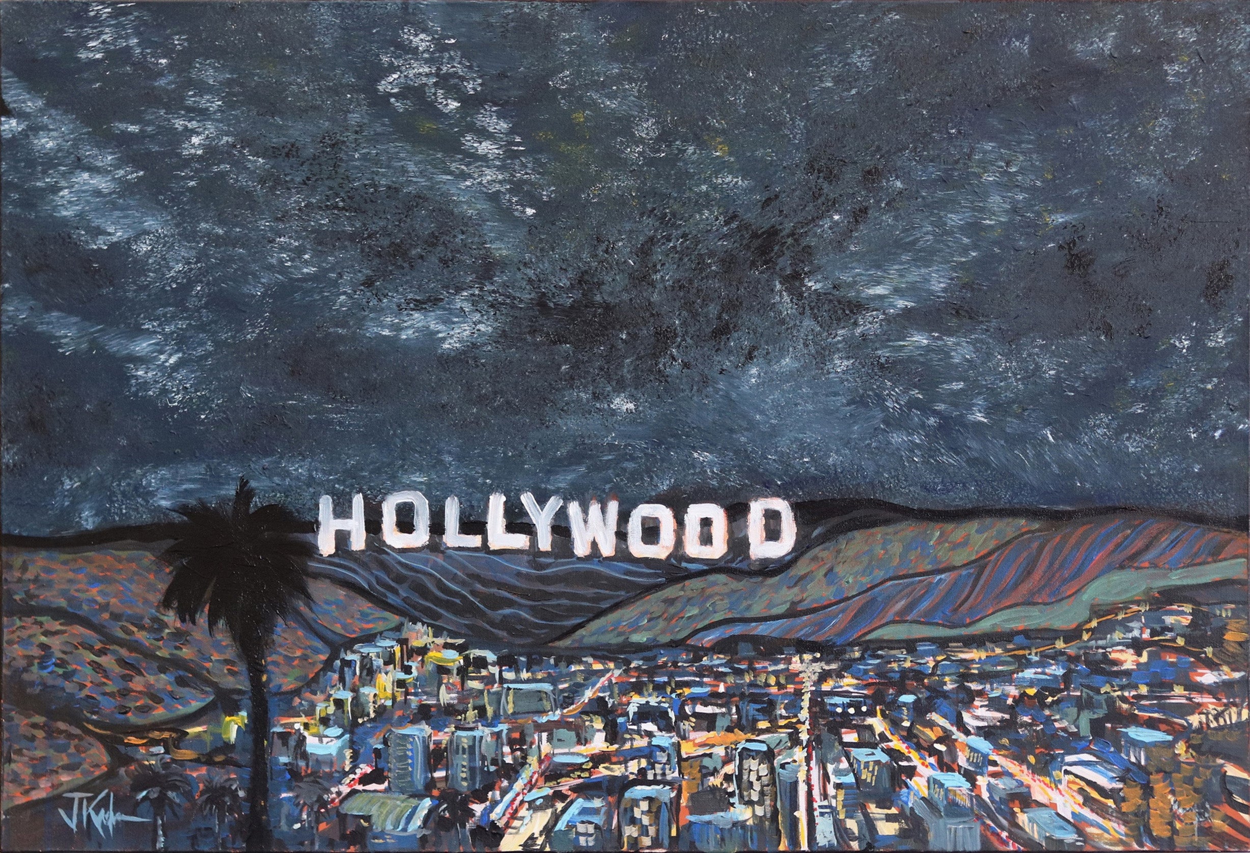Starry Night Over Hollywood