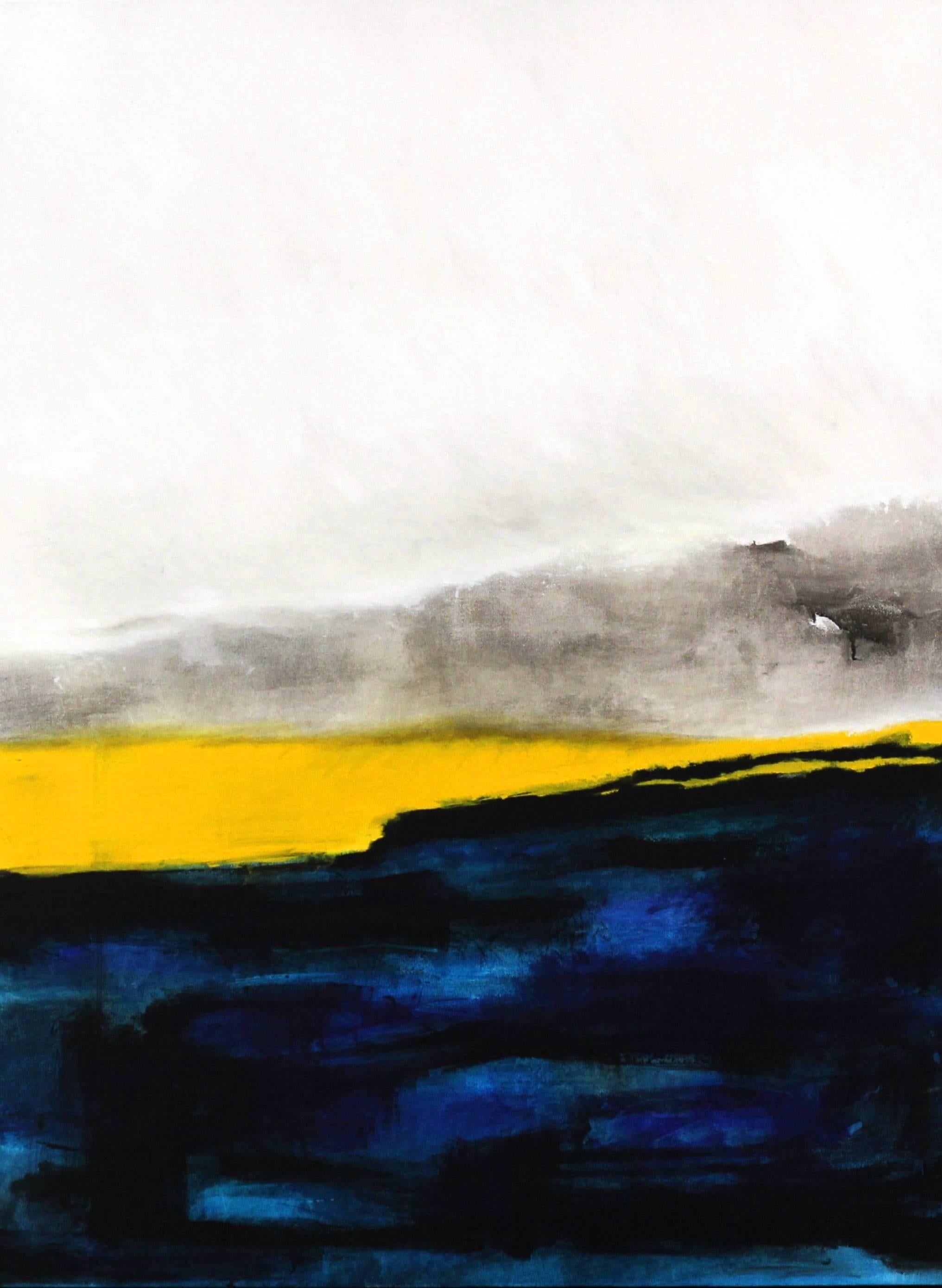 Amber Goldhammer Landscape Painting - Mist