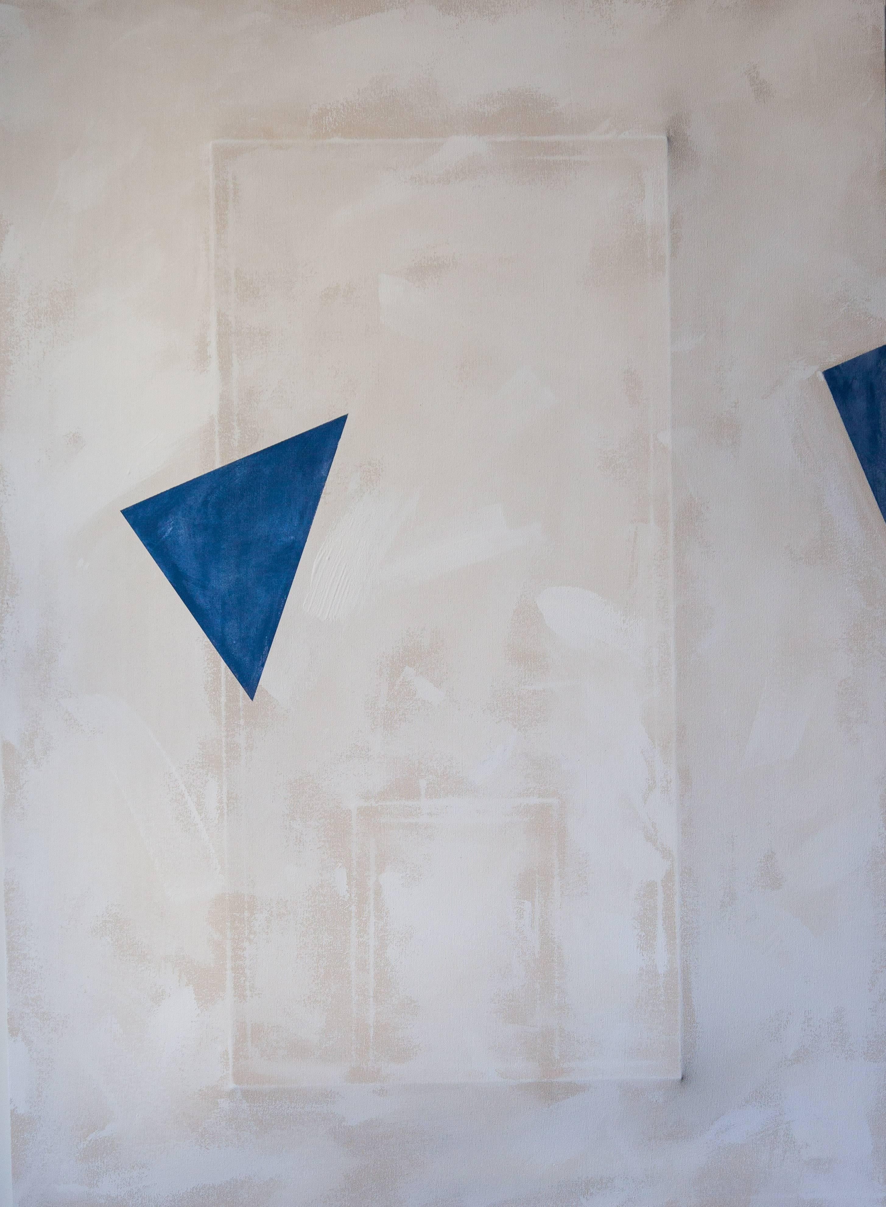Len Klikunas Abstract Painting - There is a Block in the Void 9602