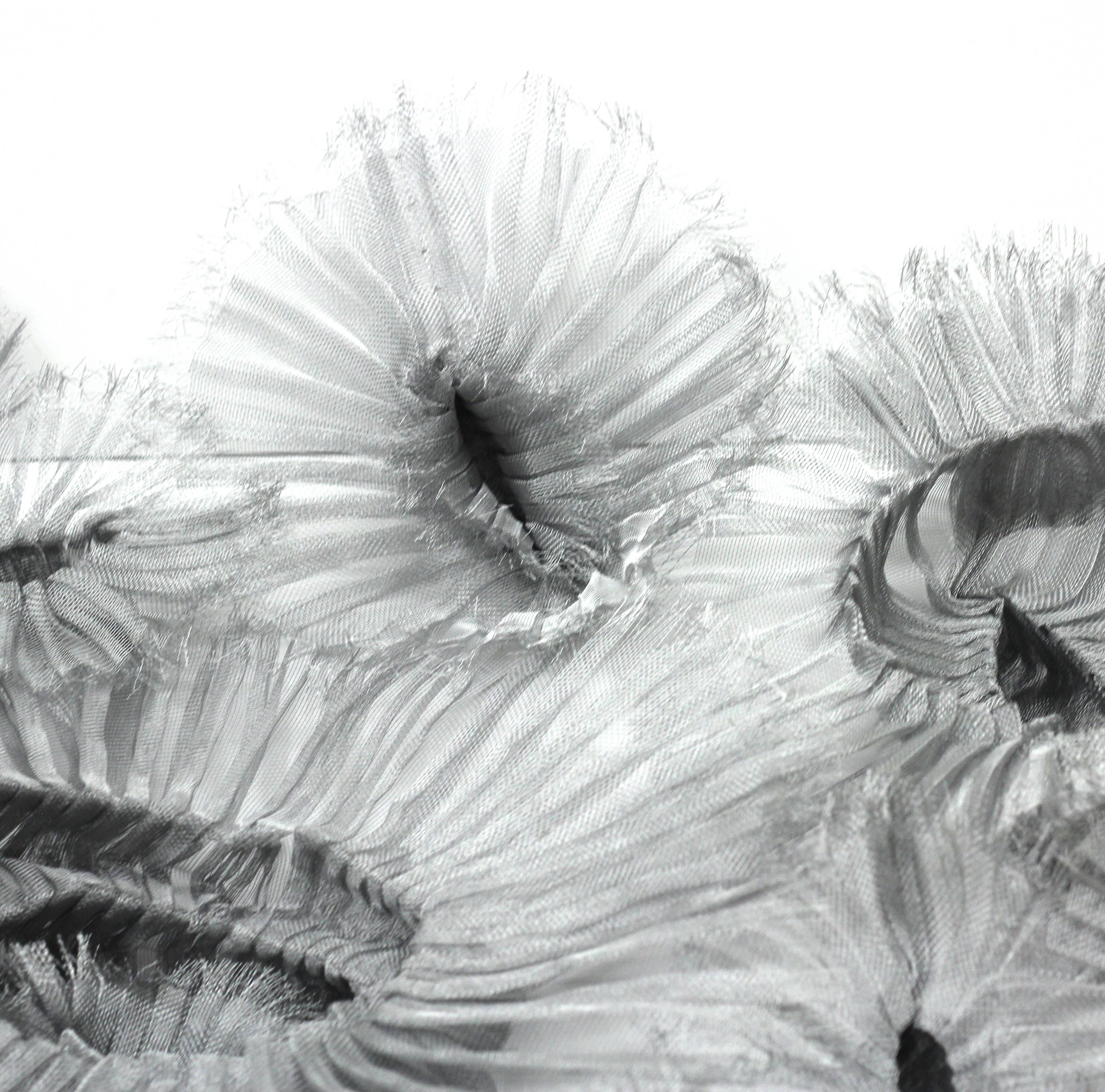 Flora - Lagoon - Gray Abstract Sculpture by Atticus Adams