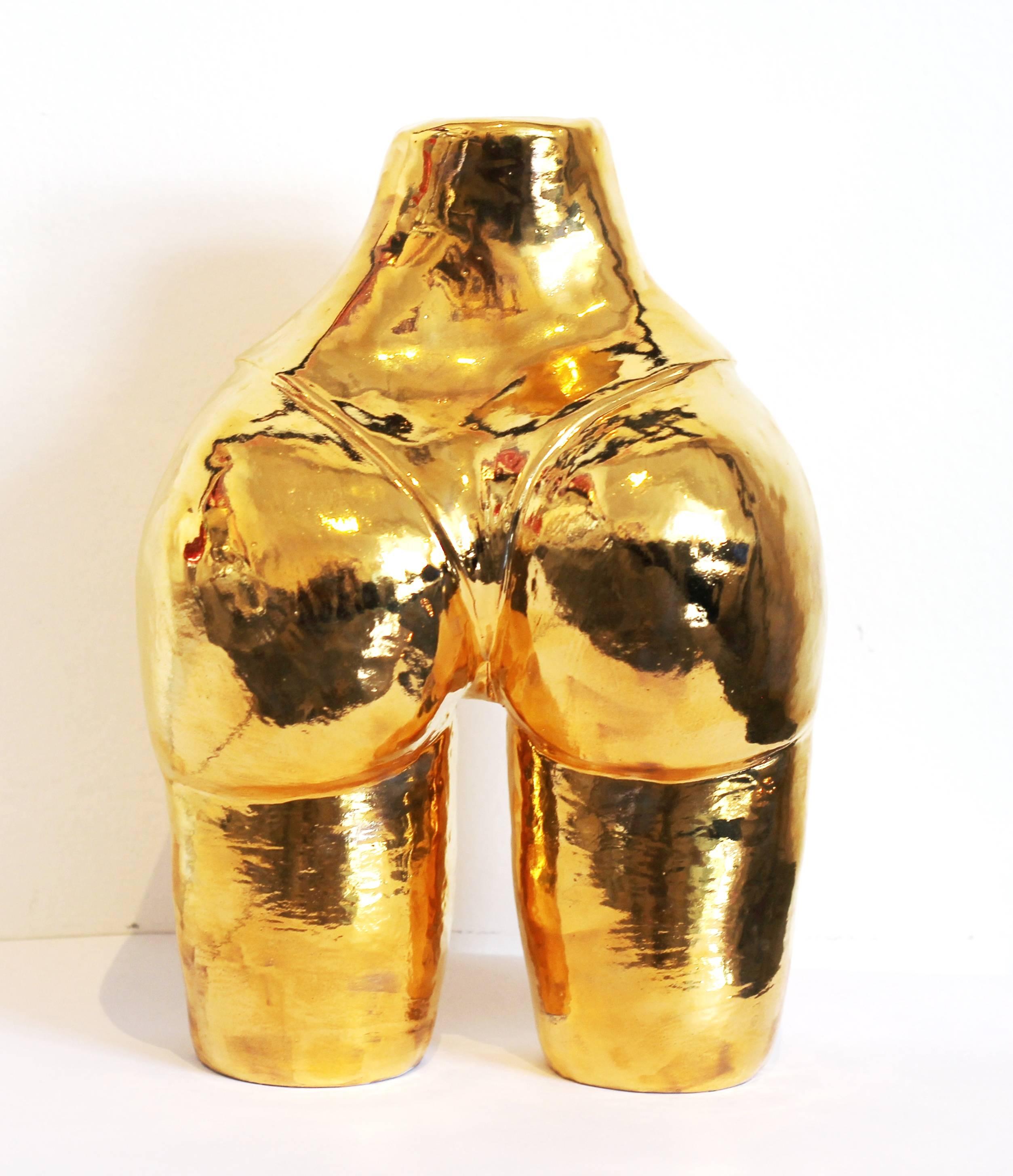 Golden Booty - Sculpture by Meegan Barnes