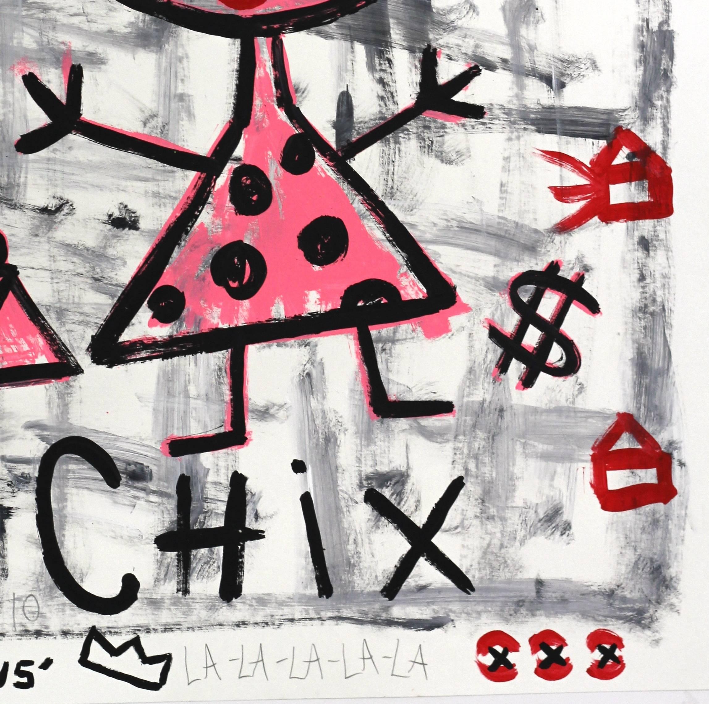 Groovy Chix - Street Art Painting by Gary John