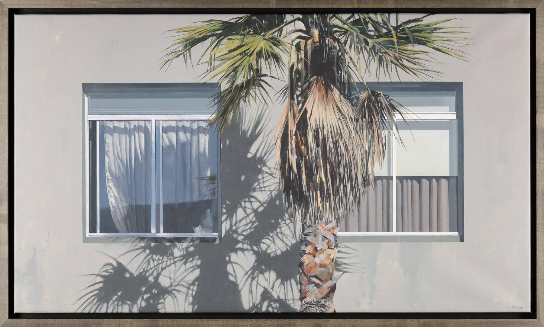 Palm (Mission) - Painting by Juan Escauriaza
