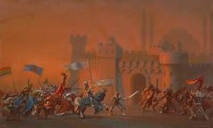 The Crusaders Entering Constantinople