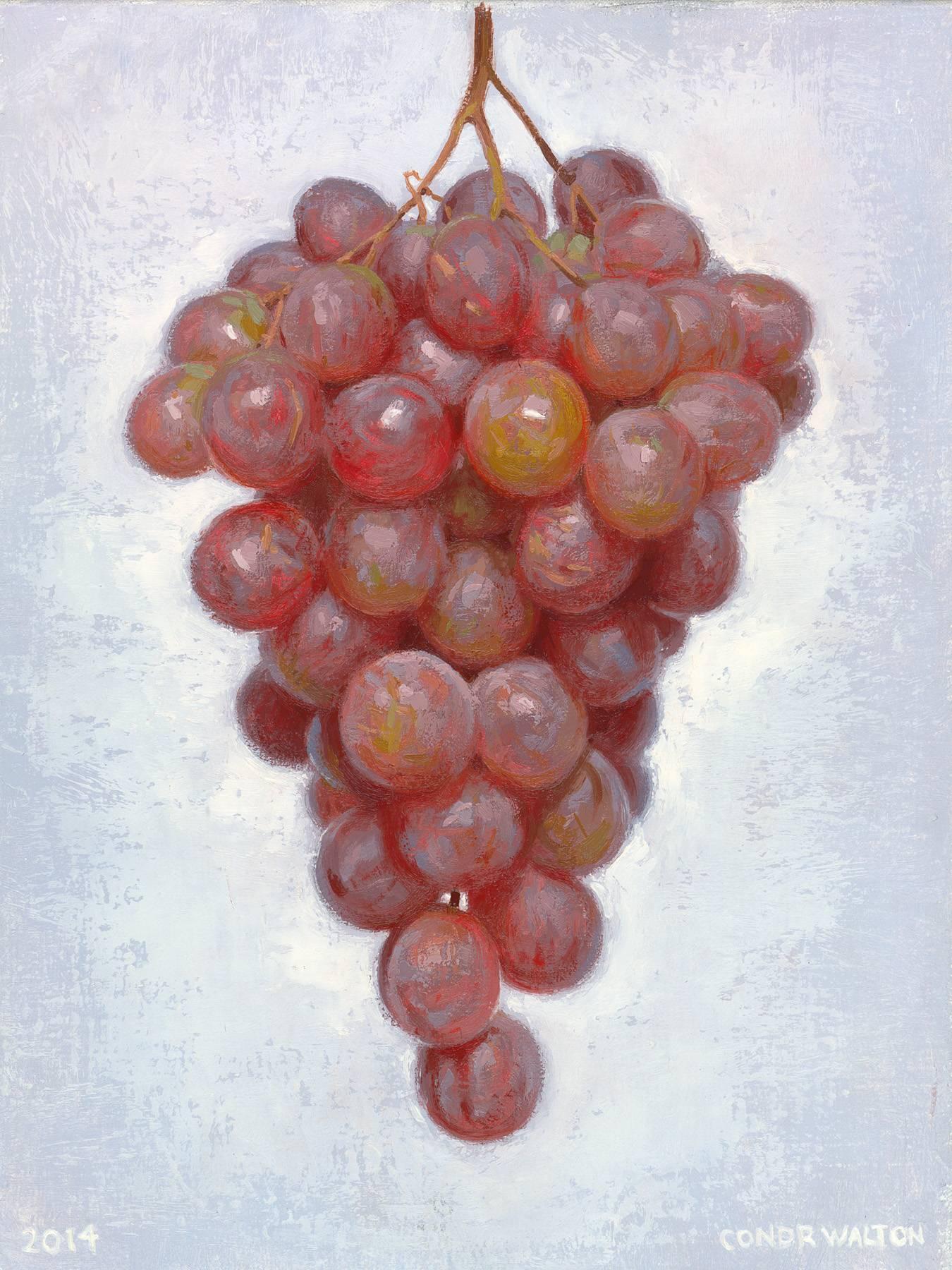 Conor Walton Still-Life Painting - Bunch of Grapes