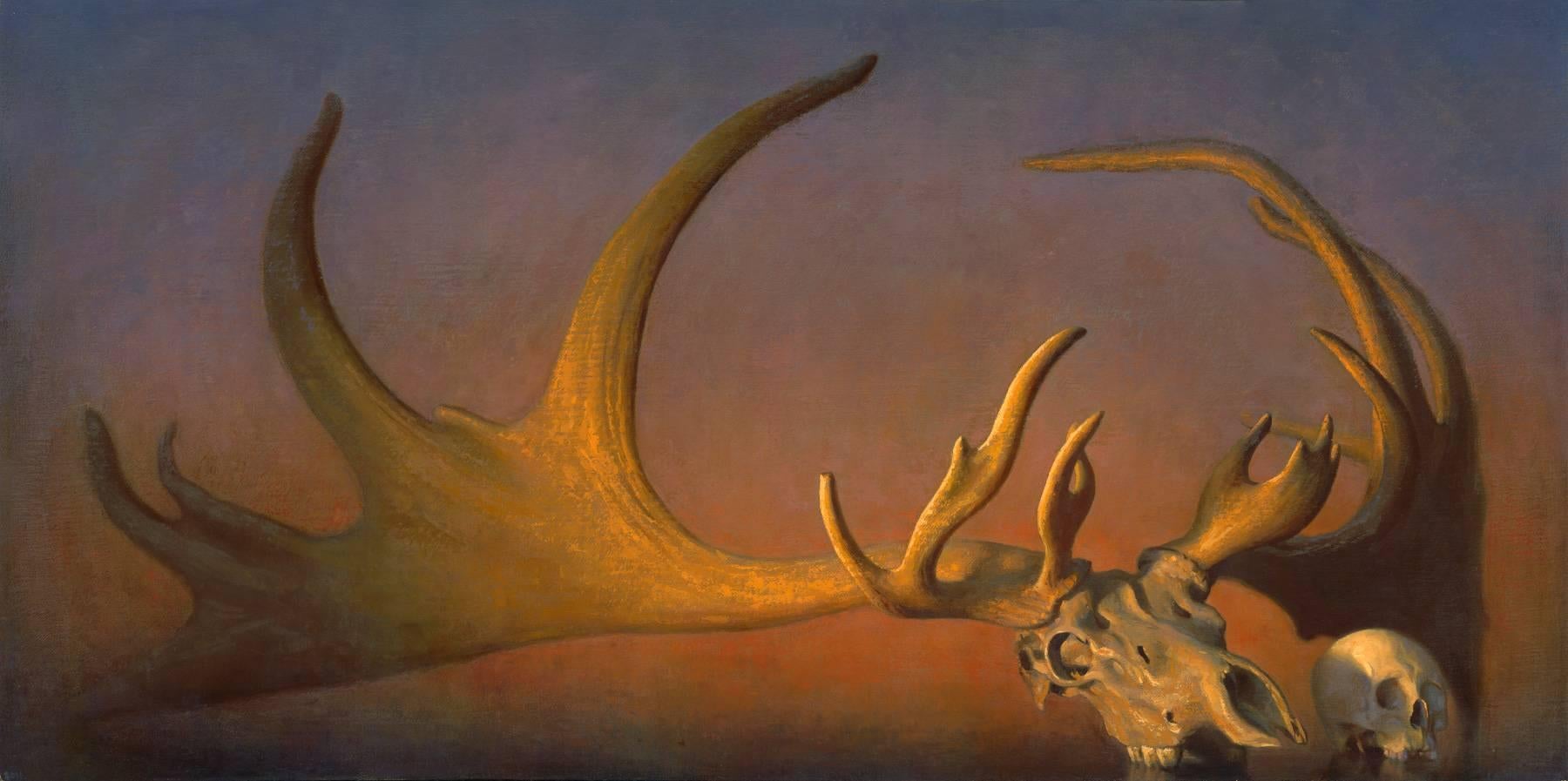 Conor Walton Still-Life Painting - Megaloceros Giganteus