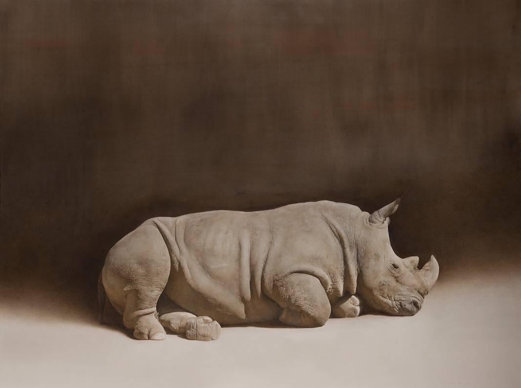 Marzio Tamer Animal Art - Rhino, 2016