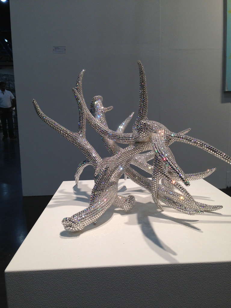 Untitled (Antler Pile) - Contemporary Sculpture by Marc Swanson