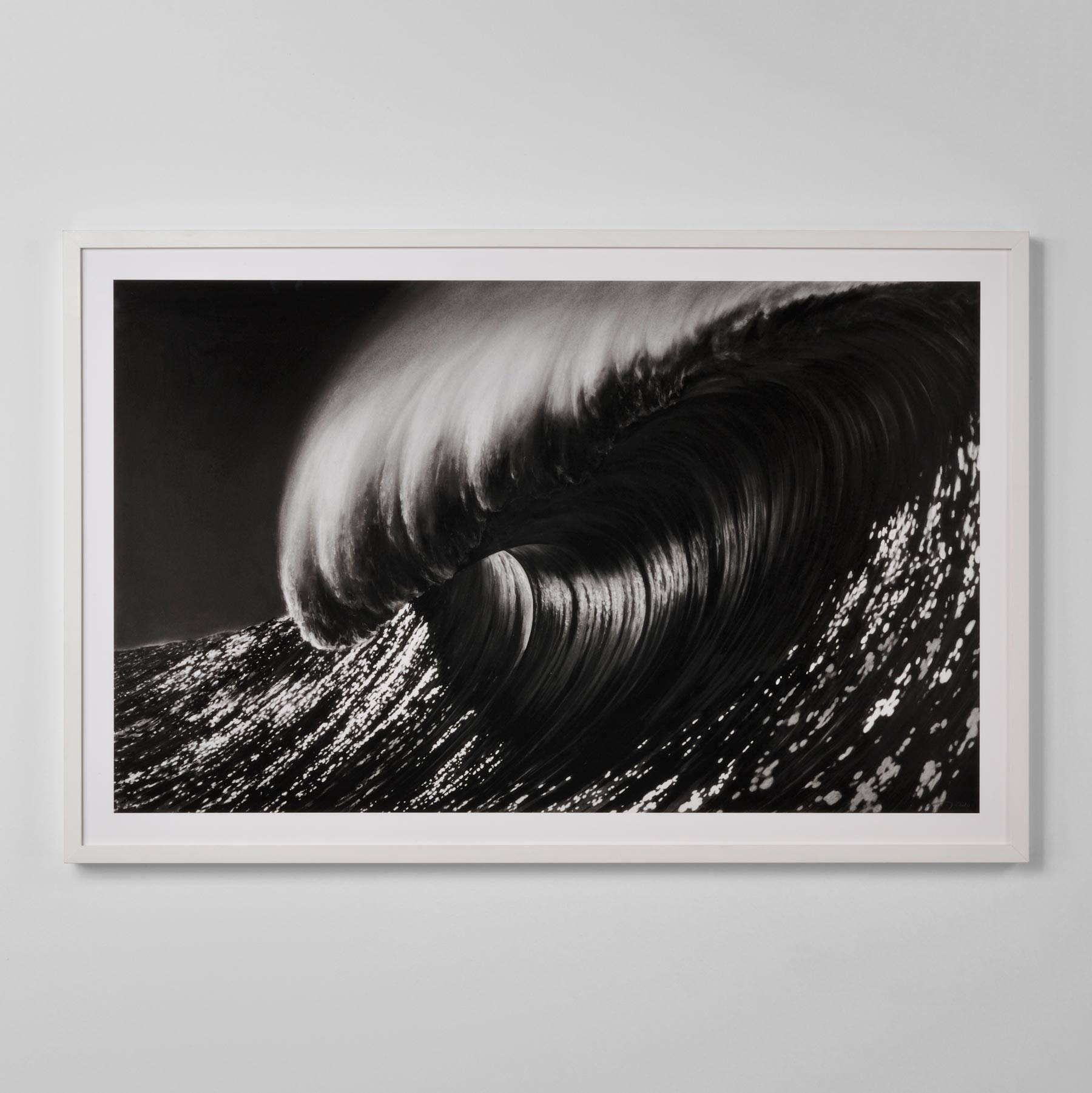Ariane - Black Landscape Print by Robert Longo