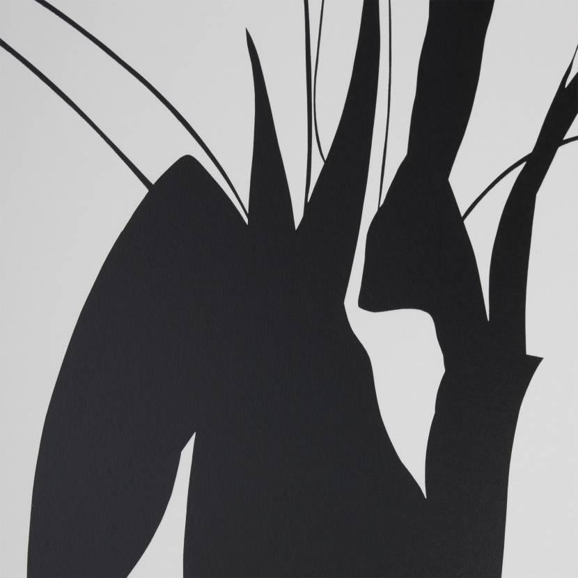 Technique: Silkscreen
Year: 2014
Edition Size: 50
Dimensions:  Sheet: 117.0 x 117.0 cm (46.0 x 46.0 in)
Signature: Signed, dated, numbered, and titled

Black Tulips and Vase, Feb 26, 2014 belong to Sultan’s famous Flower series. The artist is