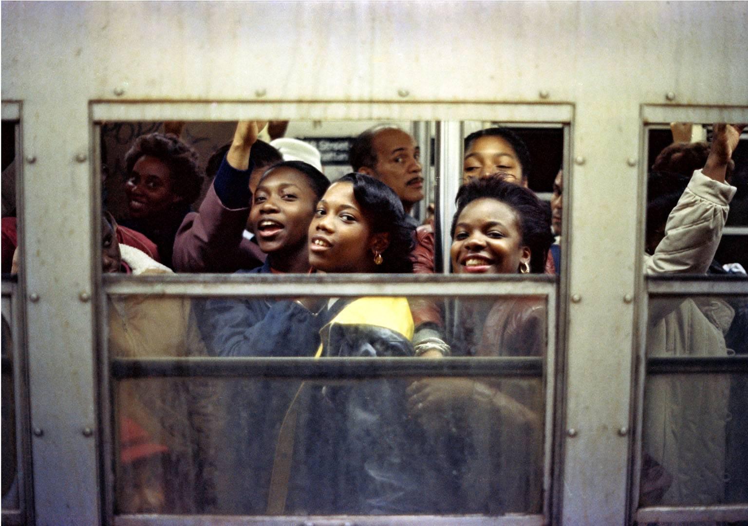Jamel Shabazz Portrait Photograph - Rush Hour NYC