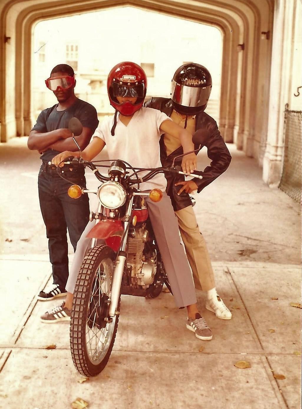 Jamel Shabazz Portrait Photograph - The Unknown Riders Flatbush Brooklyn New York City