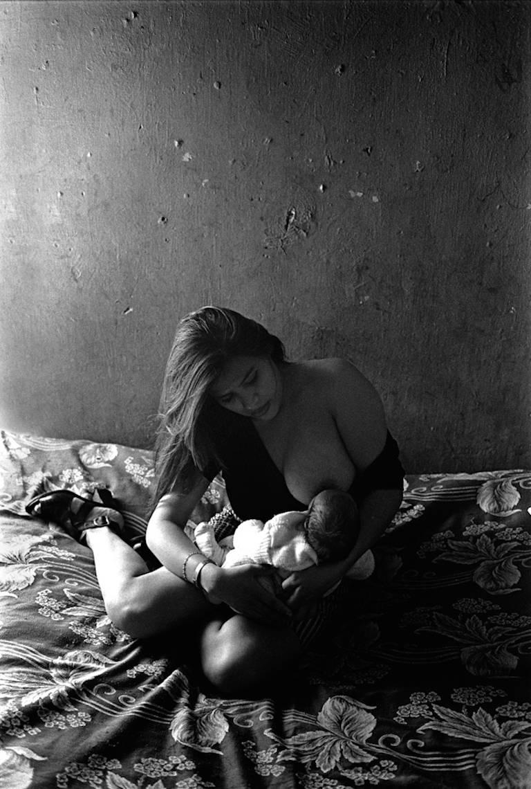 Joseph Rodriguez Black and White Photograph - Norma, Mexico City