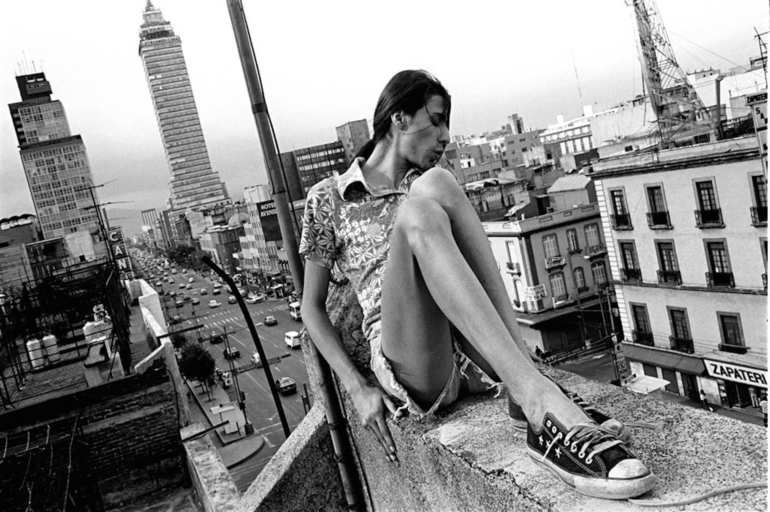 Joseph Rodriguez Black and White Photograph - Vicky Mexico City 