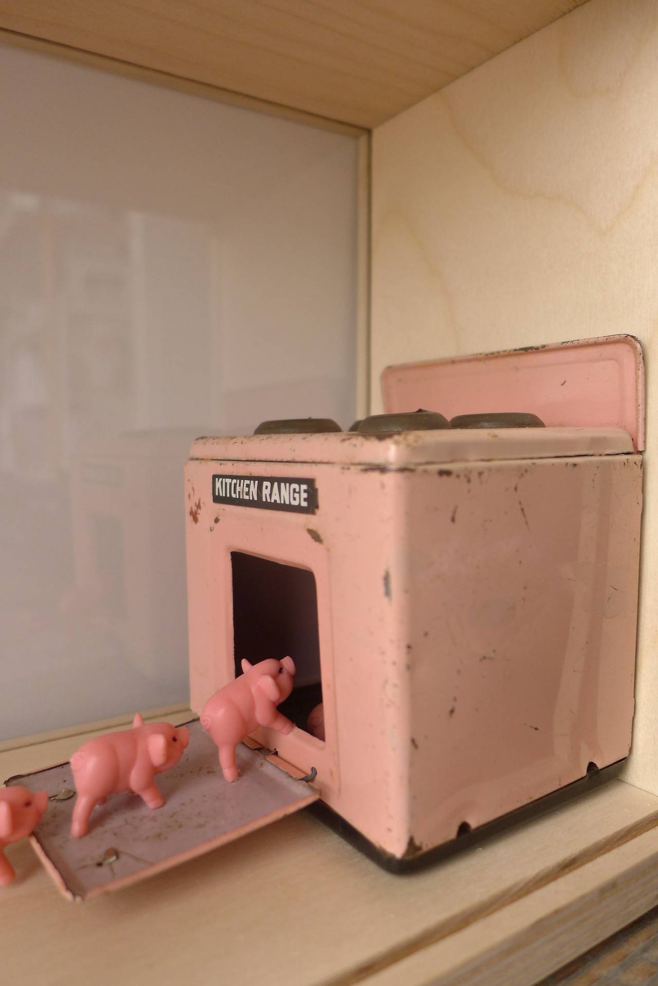 Pigs - Mixed Media Art by Anne Mourier