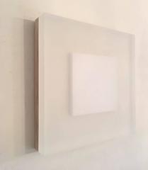 Pneumatic Sunshine Triptych #2 - abstract geometric translucent wall sculpture