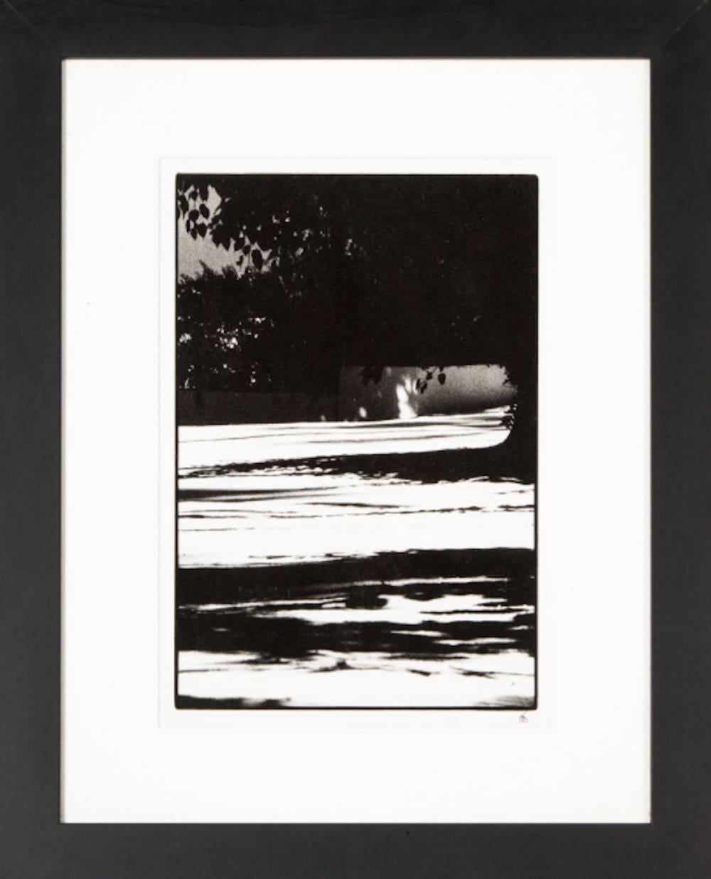 Landscape- black and white abstract silver gelatin print photography 