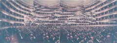 Like Wonders Much Reduced - Cool Toned Audience Concert Photo Transfer on Mylar