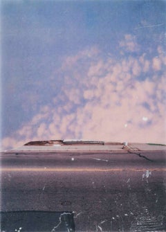 Aught - Cloudy Day Road Photo Transfer on Mylar