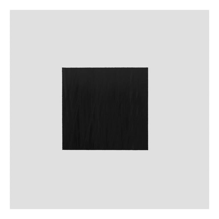 Patrick Carrara Abstract Drawing - A.103-013- abstract geometric black ink drawing on mylar