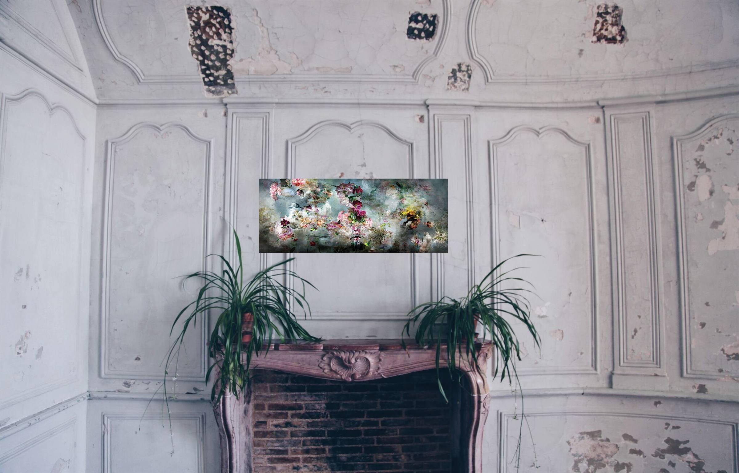 Song for dead heroes #4 florales abstraktes Landschaftsstillleben mit Blumenfoto – Photograph von Isabelle Menin