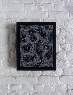 Pantheismus 17,90- abstrakter geometrischer Druck, der vom Licht eines Videoschirms belebt wird