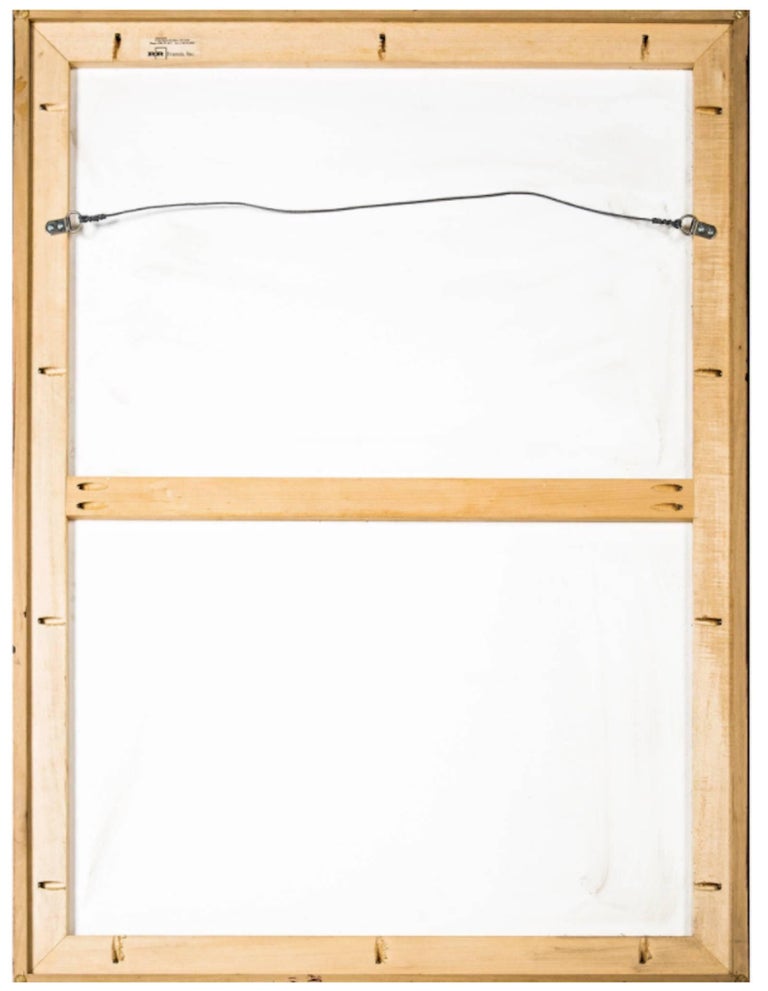 Download Red Grooms - Mango Tango - figurative bright color silkscreen print of a dancing couple For Sale ...