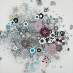 Ambient - soft pastel color abstract contemporary painting