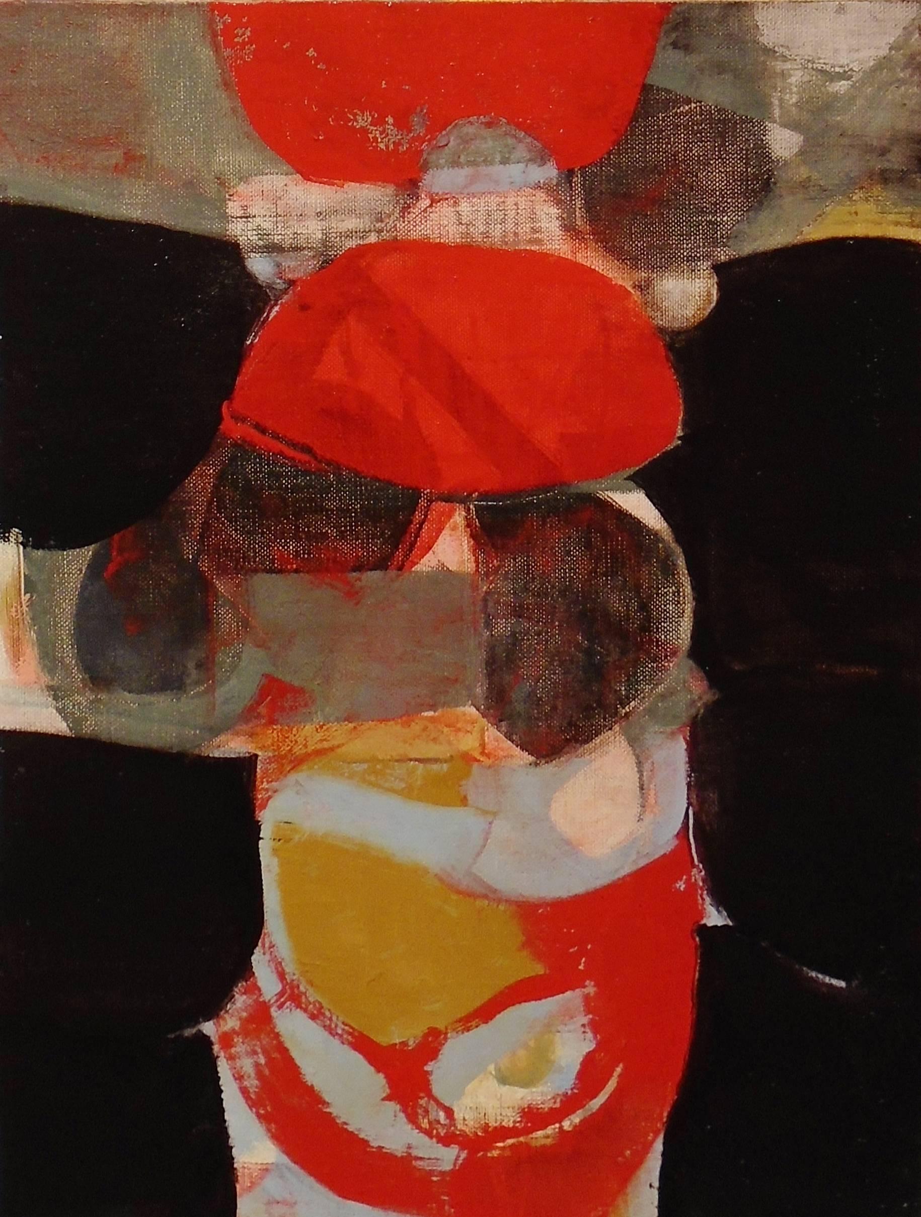 Robert Szot Abstract Painting - Three Times for Chomar
