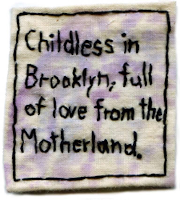 Childless in Brooklyn - Mixed Media Art by Iviva Olenick