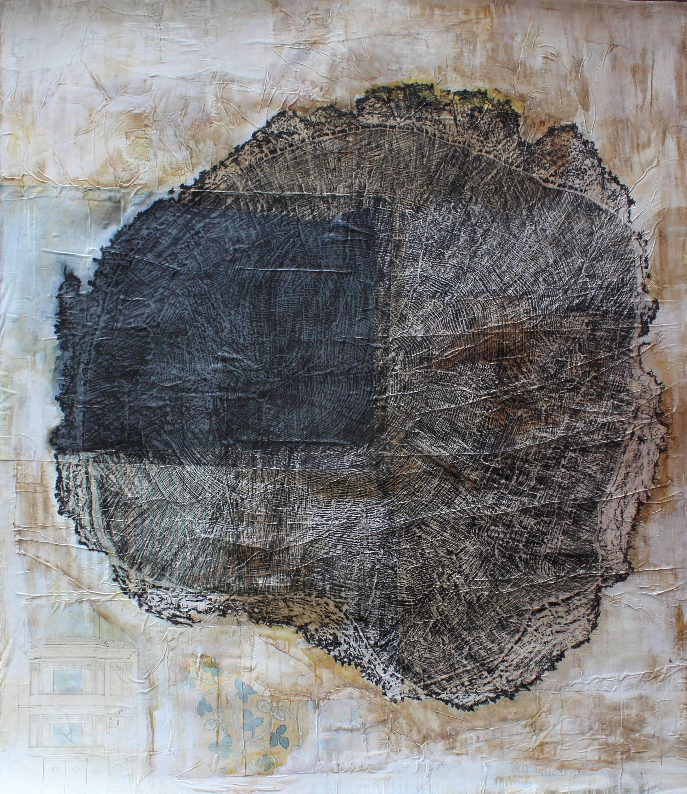 Untitled (Douglas Fir, estimated age 221 years) - Mixed Media Art by Ryan Burns