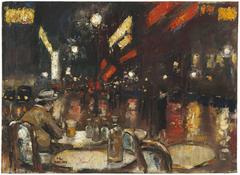 »Café de la Paix bei Nacht, Paris«