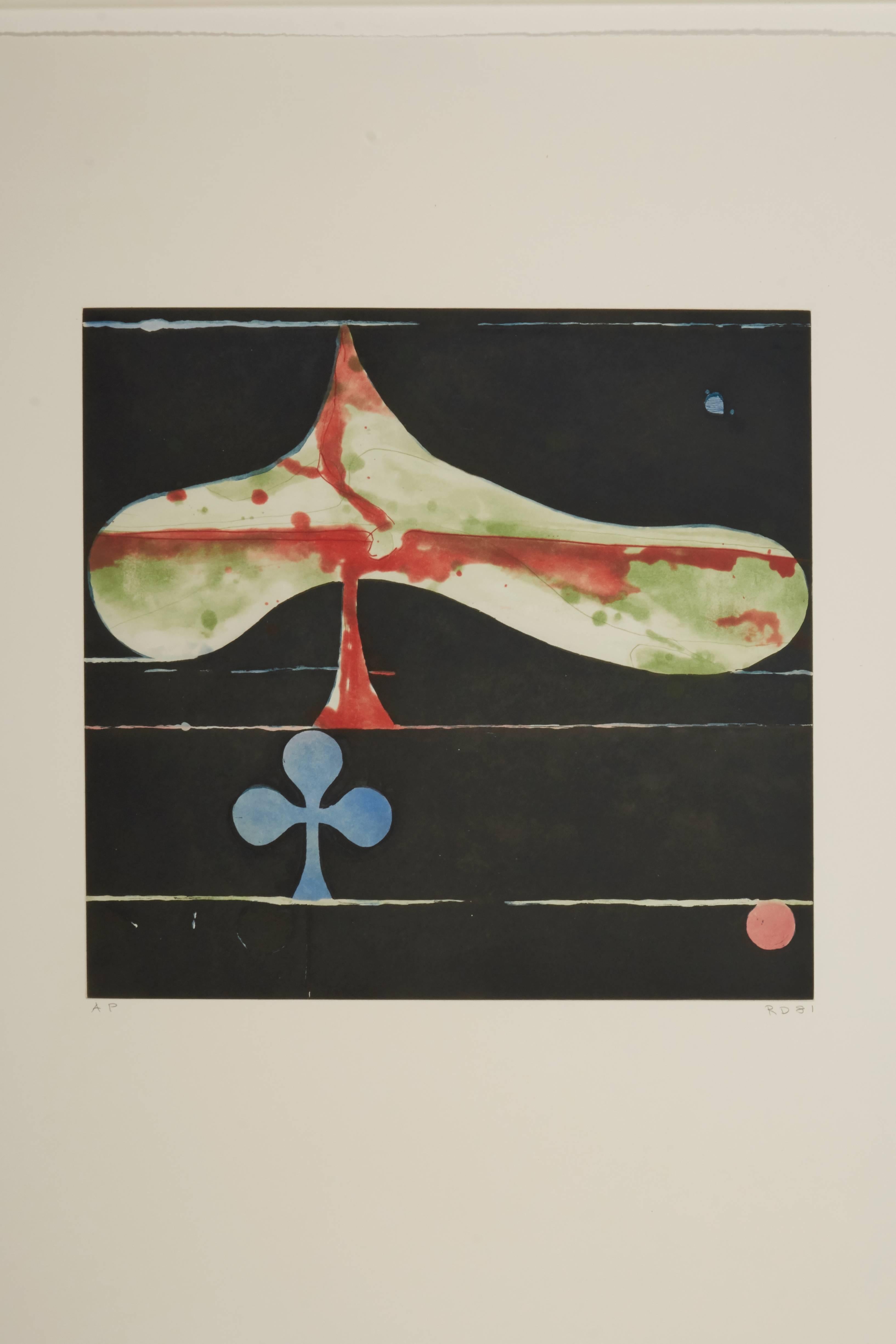 Spreading Spade - Print by Richard Diebenkorn