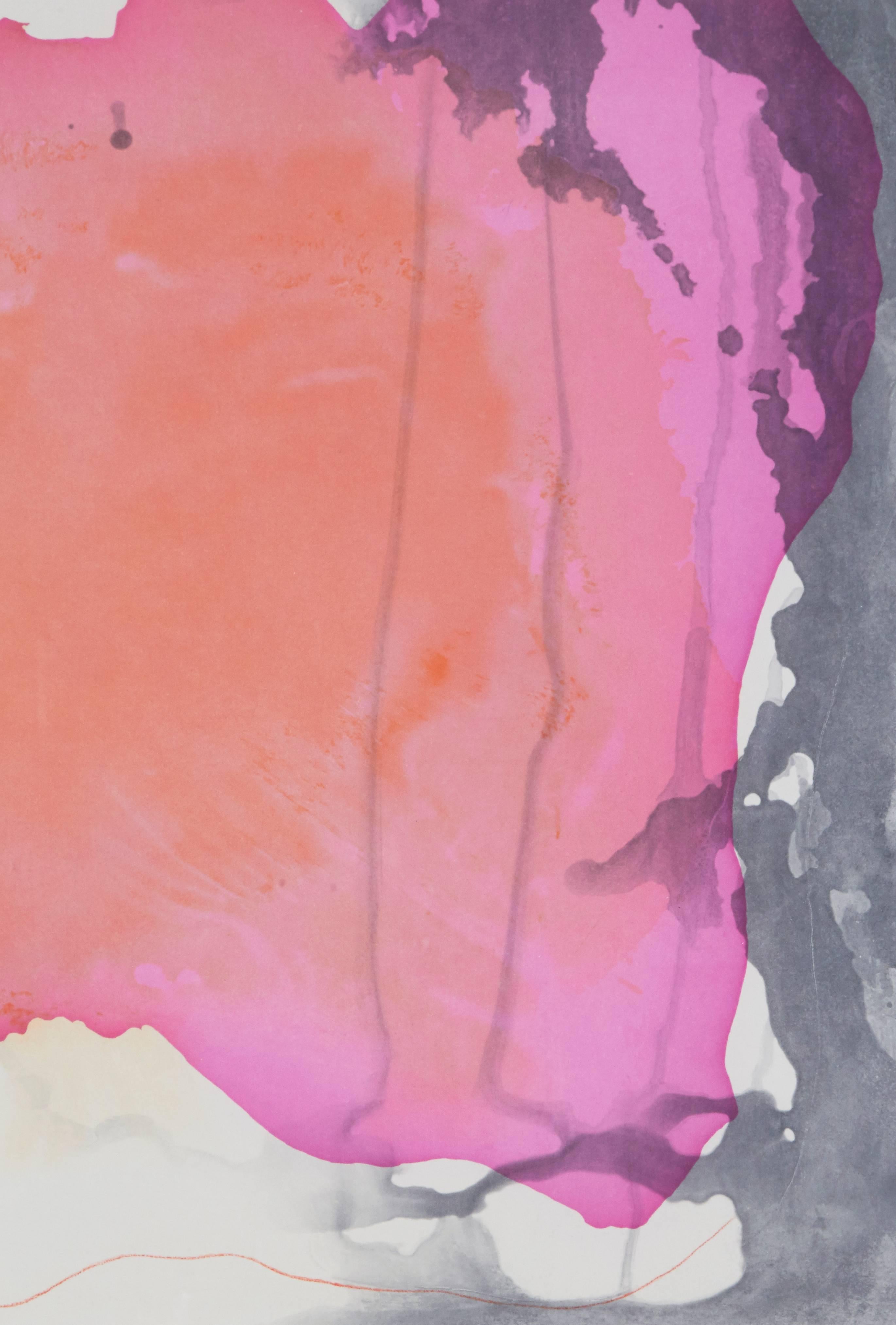 Causeway - Abstract Print by Helen Frankenthaler