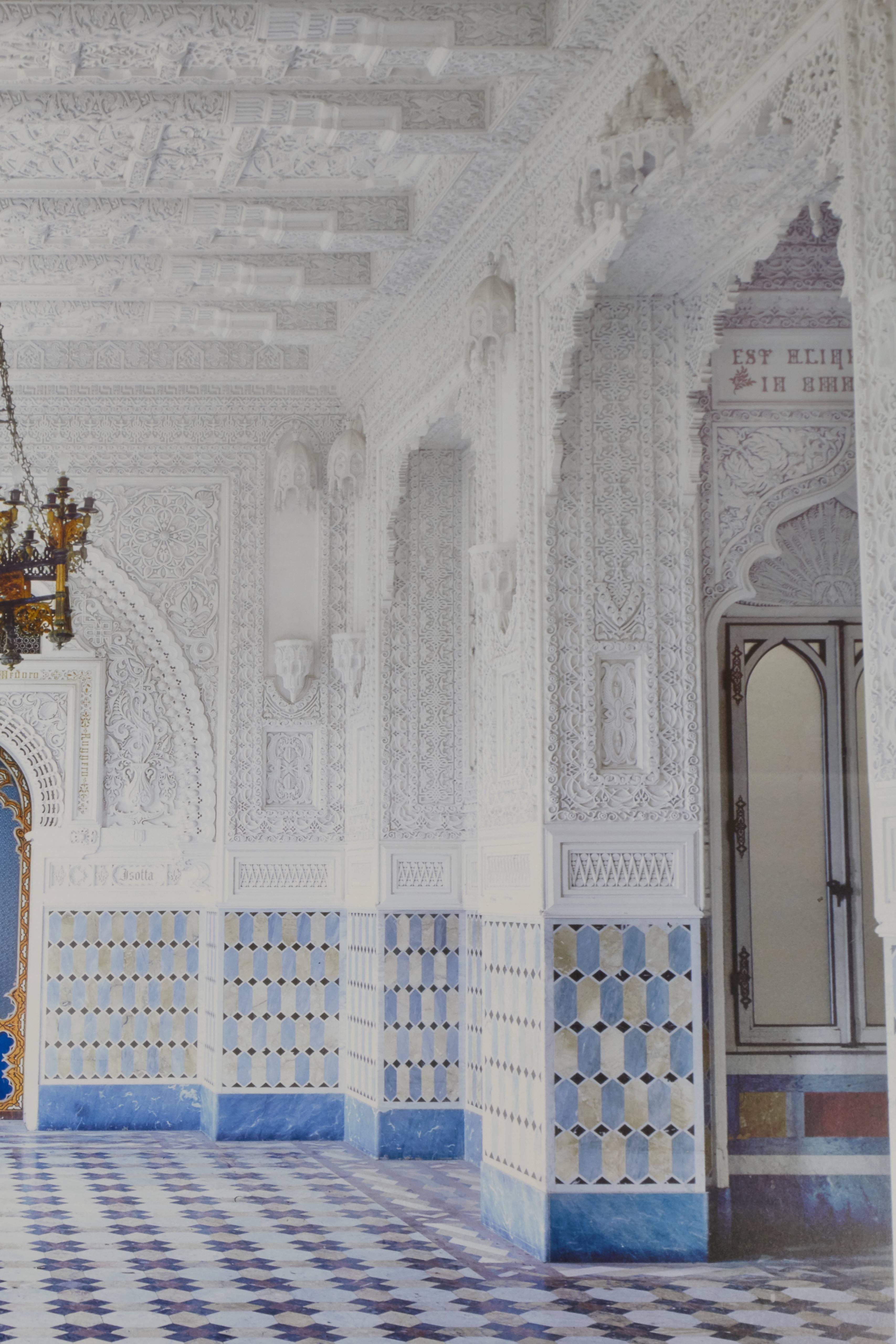 Castello di Sammezzano IV-Reggello (Grau), Interior Print, von Massimo Listri