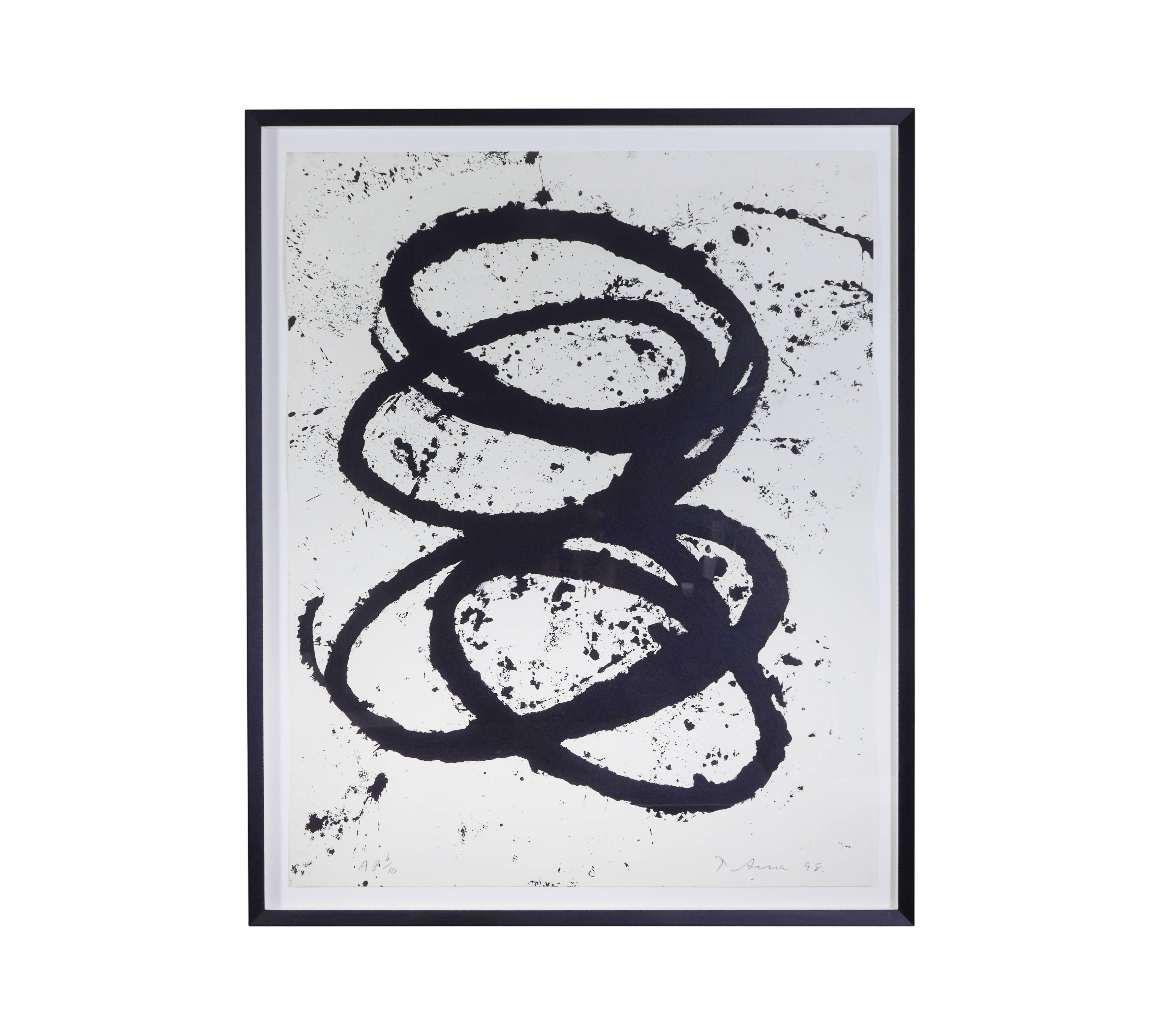 Richard Serra Abstract Print - T.E. Sparrow's Point