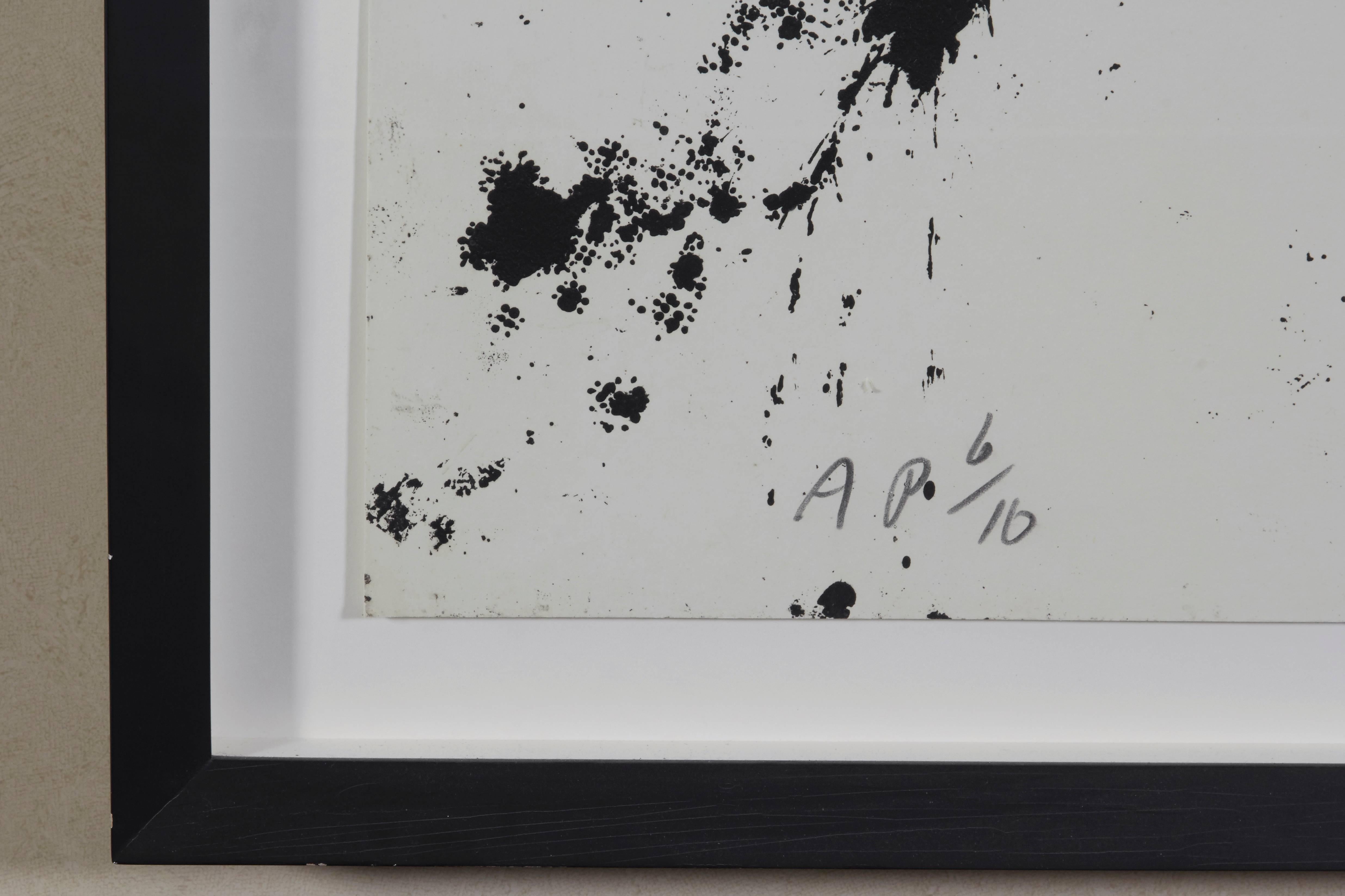 T.E. Sparrow's Point - Abstract Print by Richard Serra