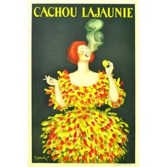 Cachou Lajaunie - Original Vintage 1920 Advertising Poster By Leonetto Cappiello 1
