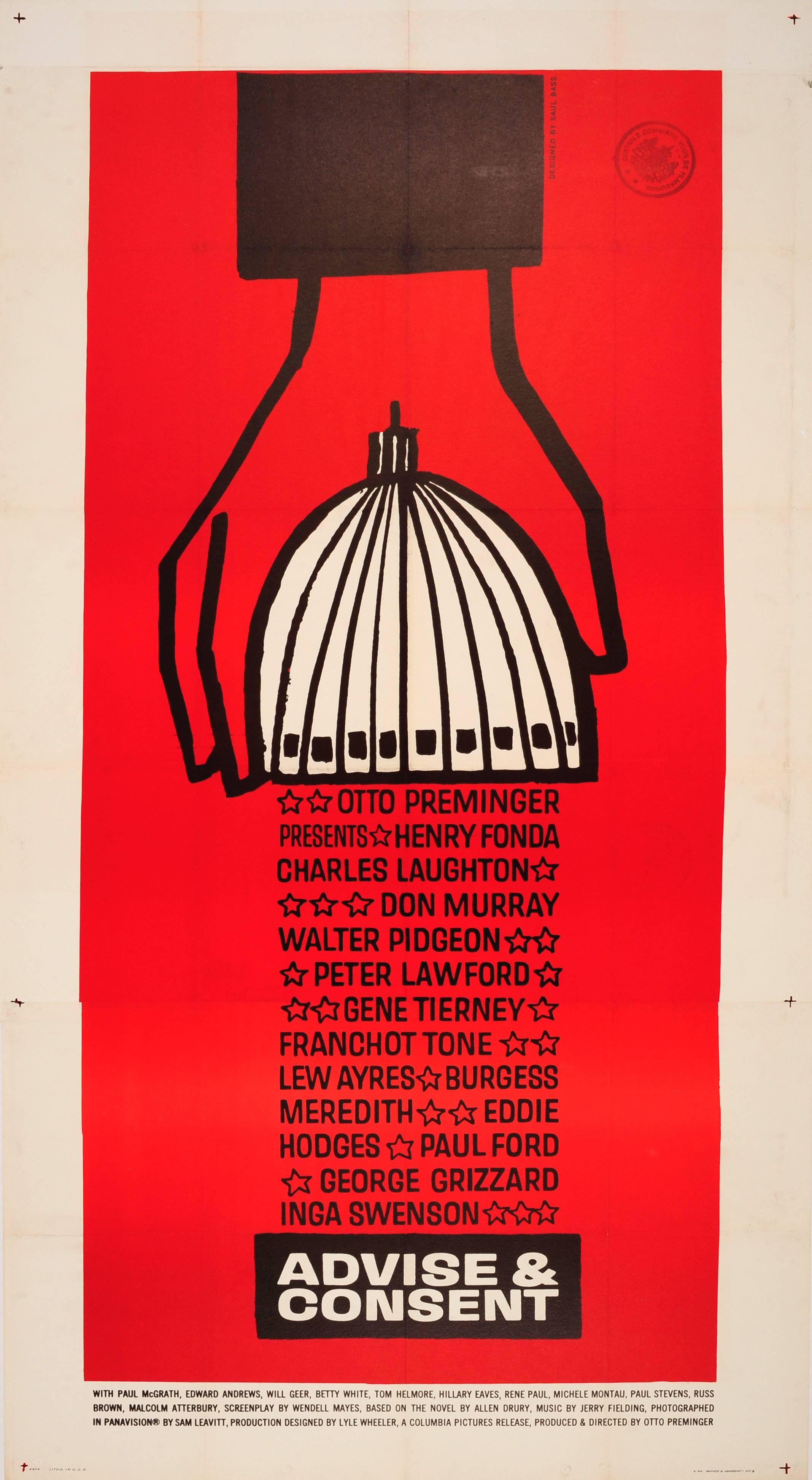 saul bass advise and consent