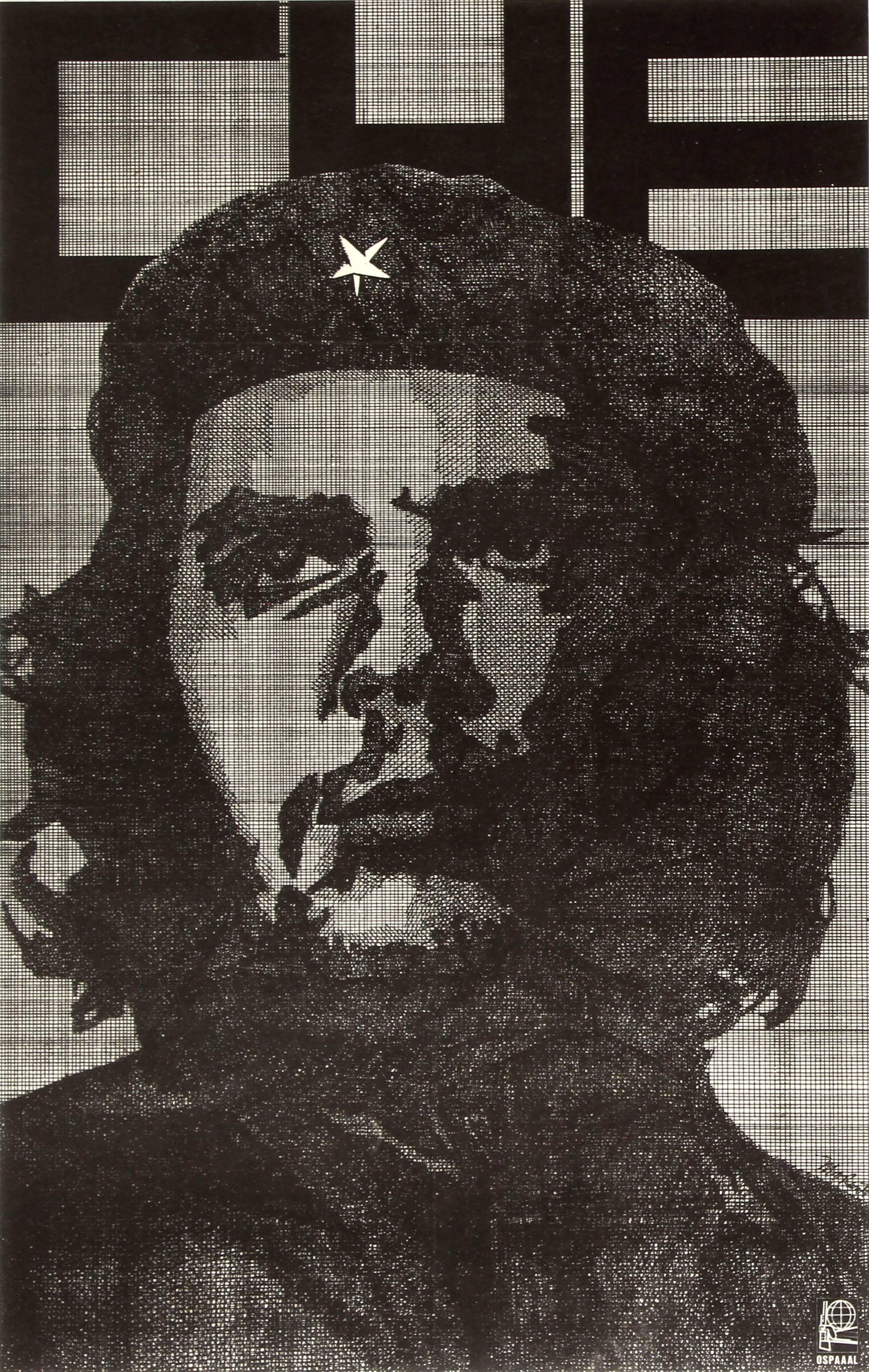Rafael Morante Boyerizo Print - Original Vintage OSPAAAL Cuba Revolution Propaganda Poster Featuring Che Guevara