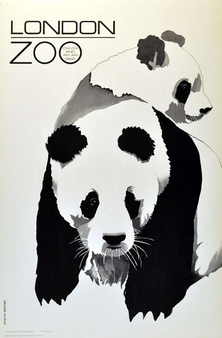 london zoo posters