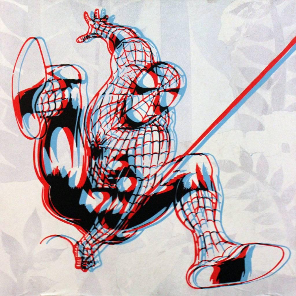 3D Spiderman - Art by Rich Simmons