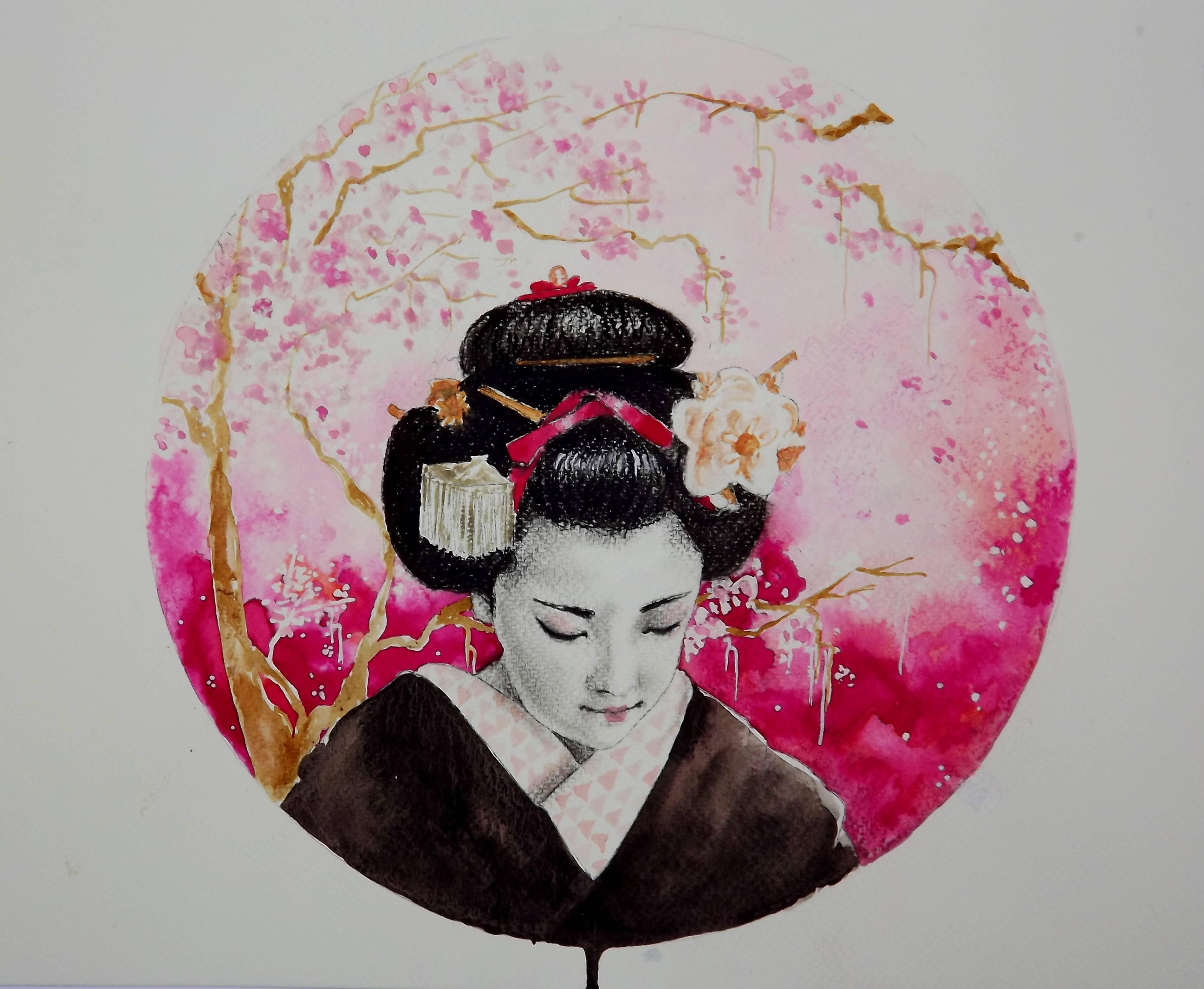 Cherry Blossom - Art by Cherie Strong
