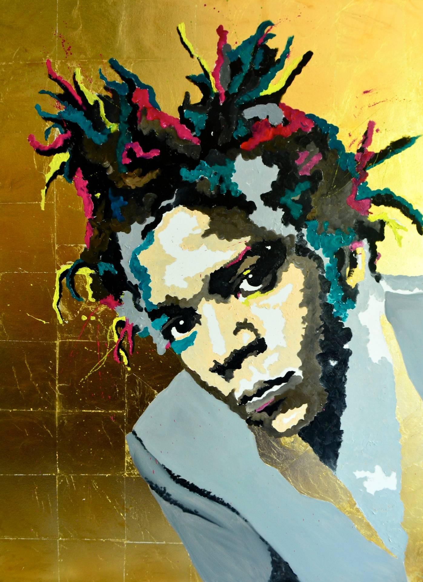 Basquiat (Reincarnation) - Art by Oksana Tanasiv