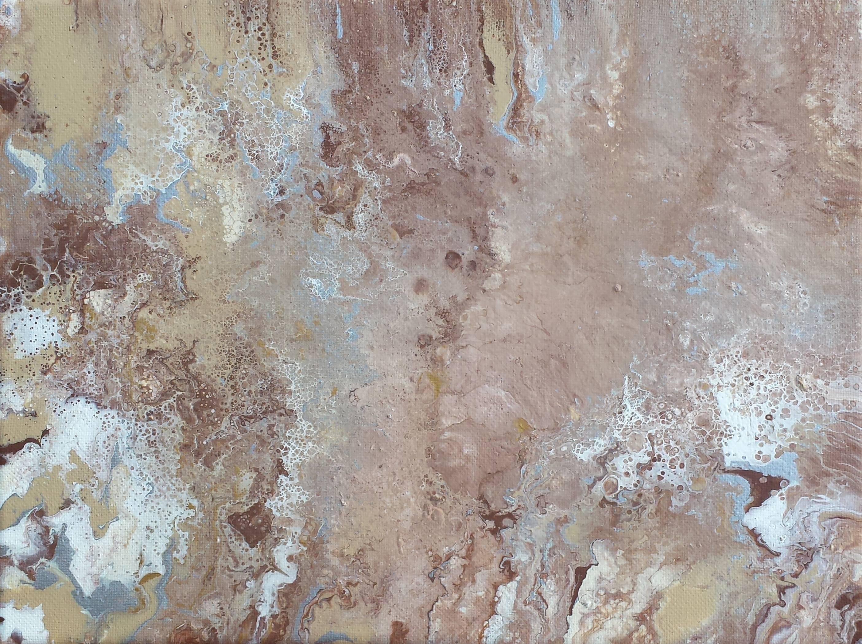 Alexandra Romano Abstract Painting - Barren Lands