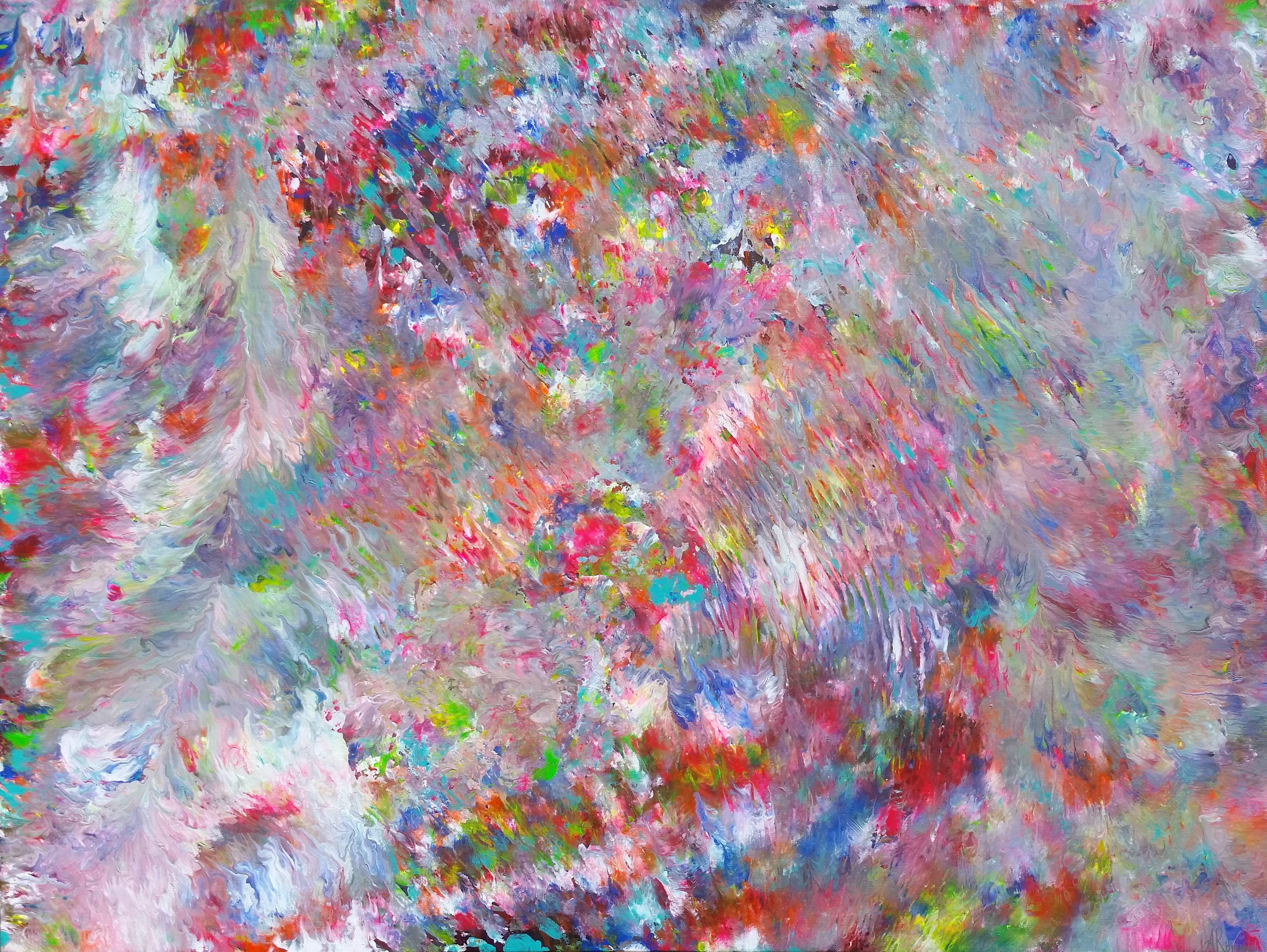 Alexandra Romano Abstract Painting - Candy Land