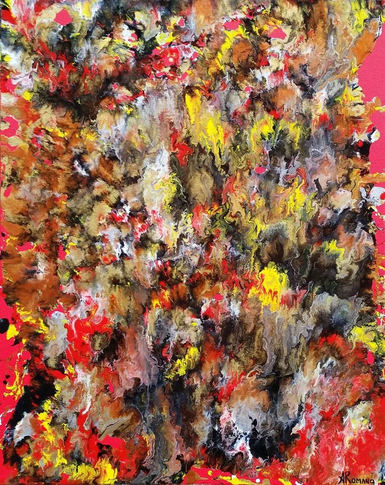 Alexandra Romano Abstract Painting - Dragons Breath